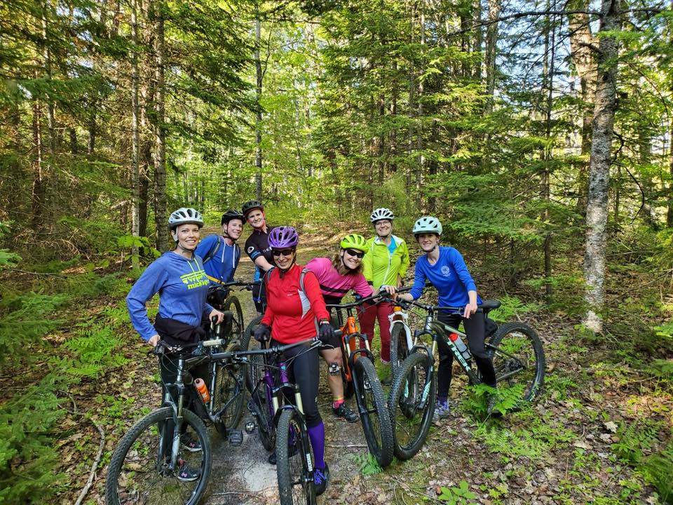 Mary Beth Stutzman biking